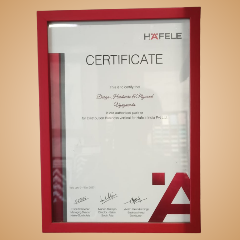 Häfele Authorised Partner